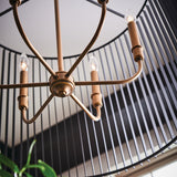 Linara Oval Round Chandelier lifestyle 3