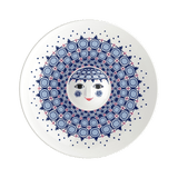 Bjørn Wiinblad Olga Dish, Blue, Ø: 13" By Bjorn Wiinblad