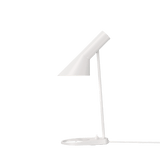 Arne Jacobsen Lamps Mini Table Lamp, White, H: 17" By Arne Jacobsen