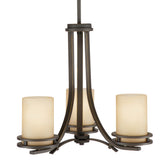 Hendrik Chandelier Olde Bronze 3 Light