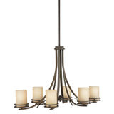 Hendrik Chandelier Olde Bronze 6 Light