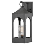 Amina Wall Mount Lantern - Distressed Zinc - by Hinkley