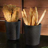 Rosendahl RÅ Utensil Holder, Black, H: 6.1" By Rosendahl