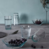 Rosendahl GC Recycled Tumbler Clear Green 4 Pcs H 3.7in 8.8 oz By Rosendahl