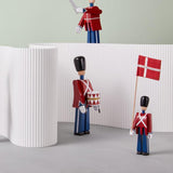 Kay Bojesen Standard-Bearer, Red/Blue/White By Kay Bojesen