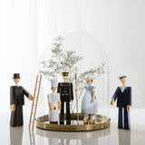 Kay Bojesen Marine, Dark Blue/White, H: 8.1" By Kay Bojesen