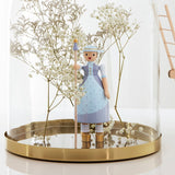 Kay Bojesen Shepherdess, Light Blue, H: 7.9" By Kay Bojesen