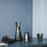 Rosendahl GC Nouveau Tumbler Smoke 4 Pcs H 3.7in Dia 3.5in 8.8 oz By Rosendahl