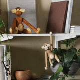 Kay Bojesen Monkey, Oak/Maple, Small By Kay Bojesen