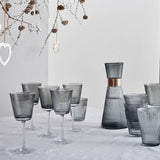 Rosendahl Wine Glass 6.1 oz Smoke 2 pcs. By Rosendahl