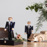Kay Bojesen Groom, Blue/Black/White By Kay Bojesen