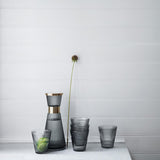 Rosendahl GC Nouveau Tumbler Smoke 4 Pcs H 3.7in Dia 3.5in 8.8 oz By Rosendahl