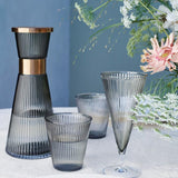Rosendahl Grand Cru Nouveau Champagne Glass, Smoke, 6.8 Oz, 2 Pcs. By Rosendahl