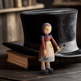 Kay Bojesen The Little Match Girl, Beech, H: 5.7" By Kay Bojesen