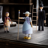 Kay Bojesen Shepherdess, Light Blue, H: 7.9" By Kay Bojesen
