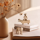 Kay Bojesen Liliput Set, Oak, 3 Pcs. By Kay Bojesen