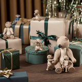 Kay Bojesen Liliput Bear, Oak/Maple, H: 3.7" By Kay Bojesen