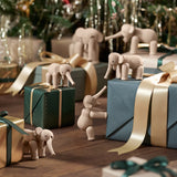Kay Bojesen Elephant Liliput, Oak, H: 3" By Kay Bojesen