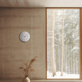 Arne Jacobsen Bankers Wall Clock, White, Large, Ø: 11.4" By Arne Jacobsen