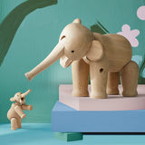 Kay Bojesen Elephant, Large, Oak By Kay Bojesen