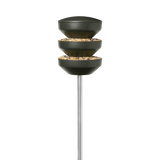 Rosendahl Recycled Bird-Feeding Station on Pole, Green, H: 42.1" By Rosendahl