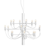 2097 Chandelier Small Matte White By Flos