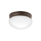Ceiling Space Ceiling Flush Light Olde Bronze 8.75 Inch