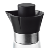 Rosendahl Grand Cru Oil And Vinegar Bottles, Black/Steel, 8.5 Oz By Rosendahl
