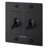 Black with Logo 2G Toggle Switch by Buster and Punch Side View