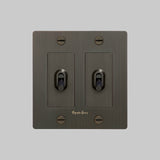 Smoked Bronze with Logo 2G Toggle Switch by Buster and Punch