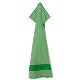 JUNA Check Towels, Green/Sand By JUNA