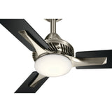 Kosmus Ceiling Fan Brushed Stainless Steel