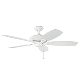 Canfield Ceiling Fan White 52 Inch