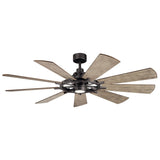 Gentry Ceiling Fan Anvil Iron 65 Inch