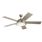 Verdi Ceiling Fan Brushed Nickel