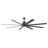 Breda Ceiling Fan Satin Natural Bronze 85 Inch