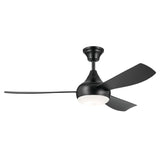 Ample Ceiling Fan Satin Black