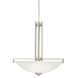 Eileen Inverted Pendant Brushed Nickel 25.75 Inch
