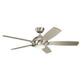 Geno Ceiling Fan Brushed Stainless Steel