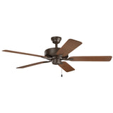 Basics Pro Patio Fan Satin Natural Bronze
