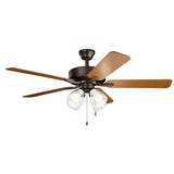 Basics Ceiling Fan Satin Natural Bronze