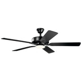 Basics Pro Designer Ceiling Fan Satin Black