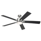 Lucian Ceiling Fan Polished Nickel