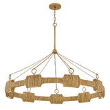 Raffi LED Single Tier Chandelier - Burnished Gold - by Hinkley