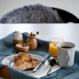 Kay Bojesen Menageri Egg cup, Oak, H: 2.2", 2 Pcs. By Kay Bojesen
