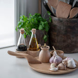 Kay Bojesen Menageri Serving Dish, Oak, Ø: 9.6" By Kay Bojesen