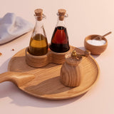 Kay Bojesen Menageri Serving Dish, Oak, Ø: 9.6" By Kay Bojesen