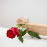 Kay Bojesen Hippo, Oak, H: 3.5" By Kay Bojesen