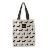 Kay Bojesen Dog Tote Bag, Black/White By Kay Bojesen