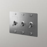3G Toggle Switch Steel By Buster And Punch Side View